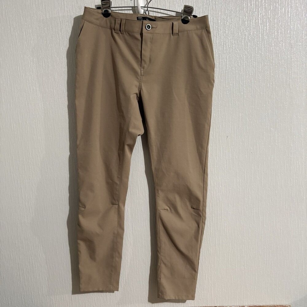 Novara M Khaki Pants Reflective Pocket Cycling Bike Active Outdoor Women’s 10